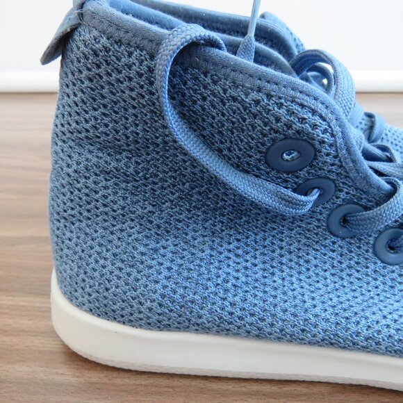 ALLBIRDS Tree Toppers High Top Sneakers Shoes in Nikau Sapphire Blue - Men's 9 - Picture 10 of 16